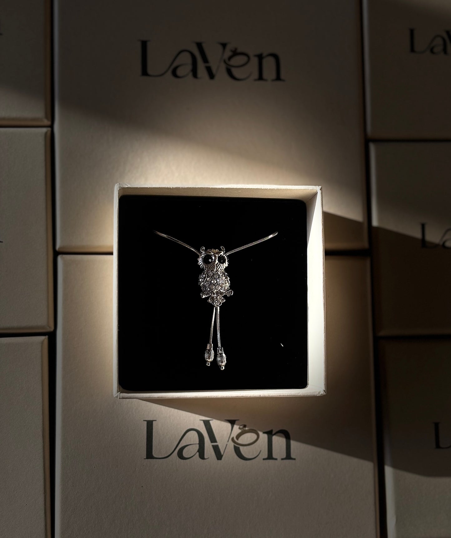 Luna Owl Pendant