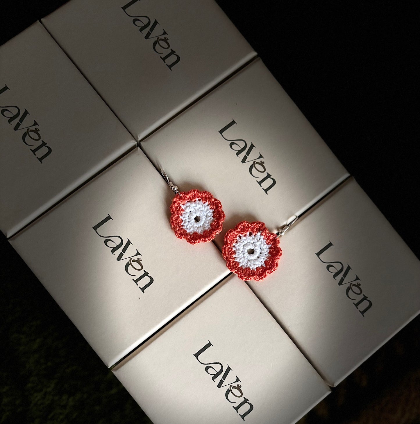 Handmade Crochet
Flower Earring