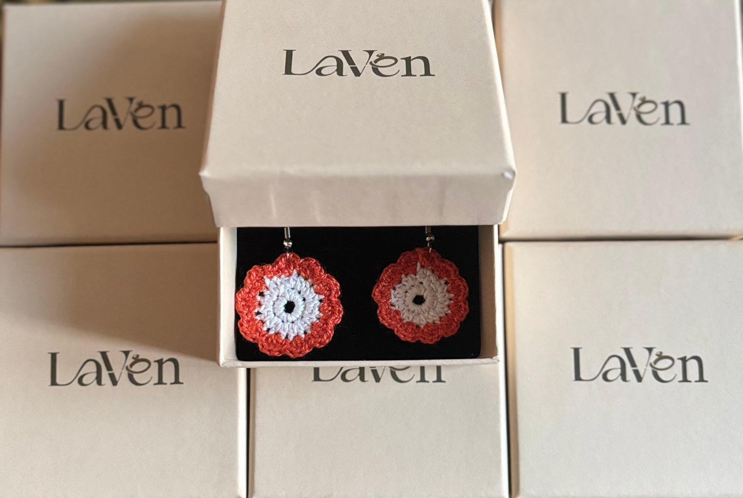Handmade Crochet
Flower Earring