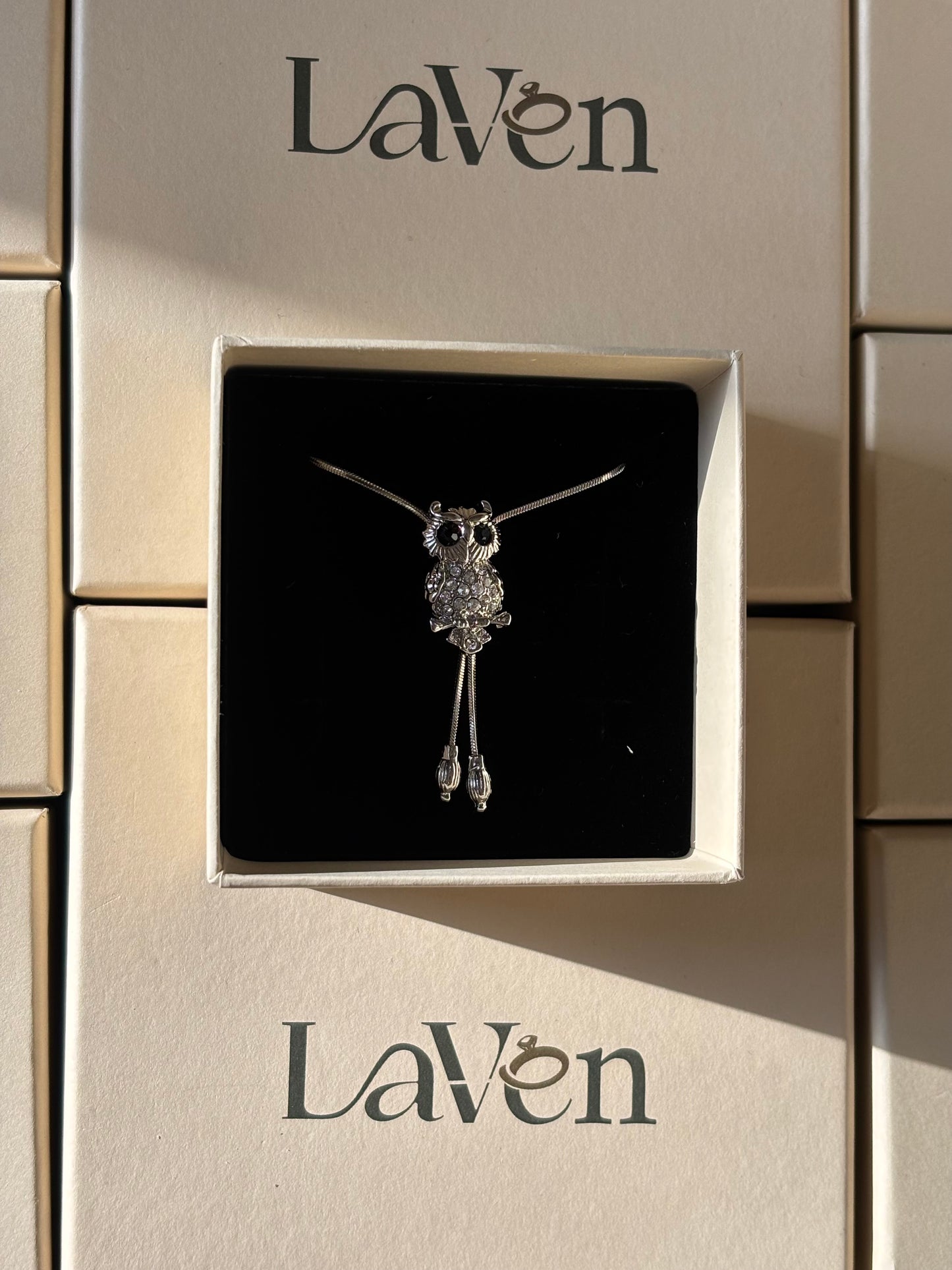 Luna Owl Pendant
