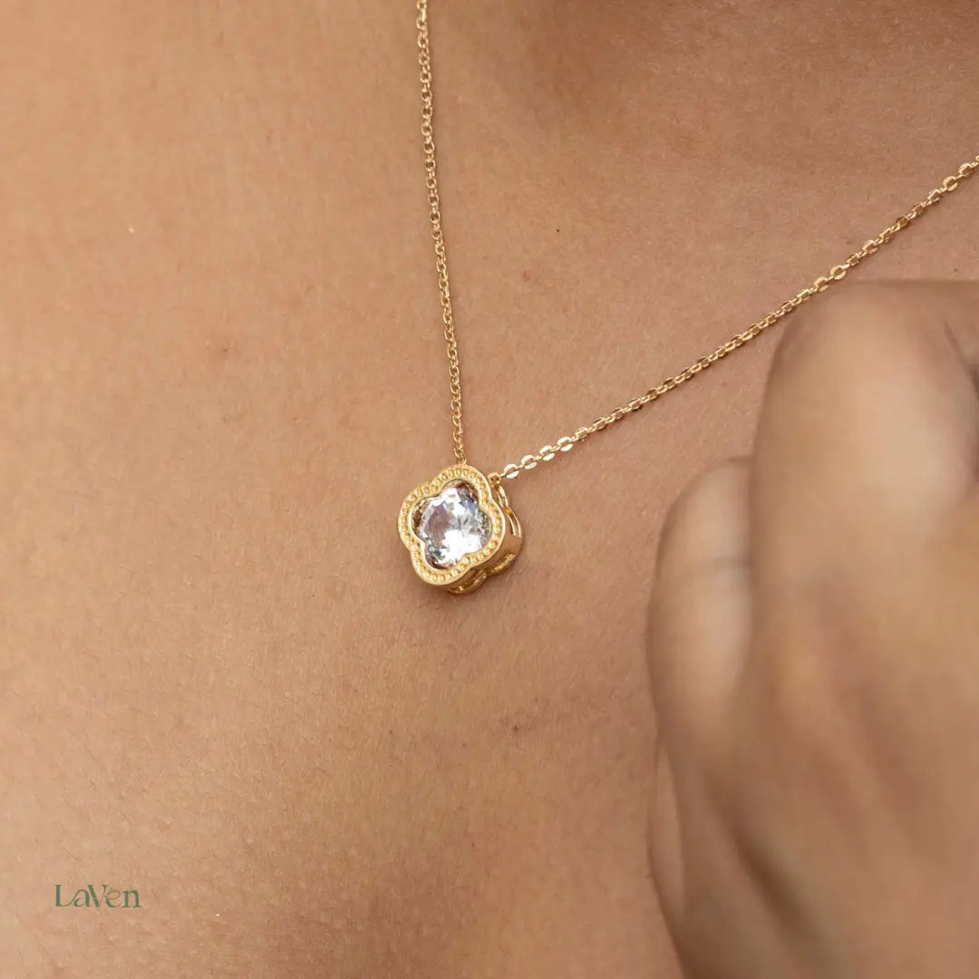 Four Leaf Clover Pendant LAVEN JEWELLERY