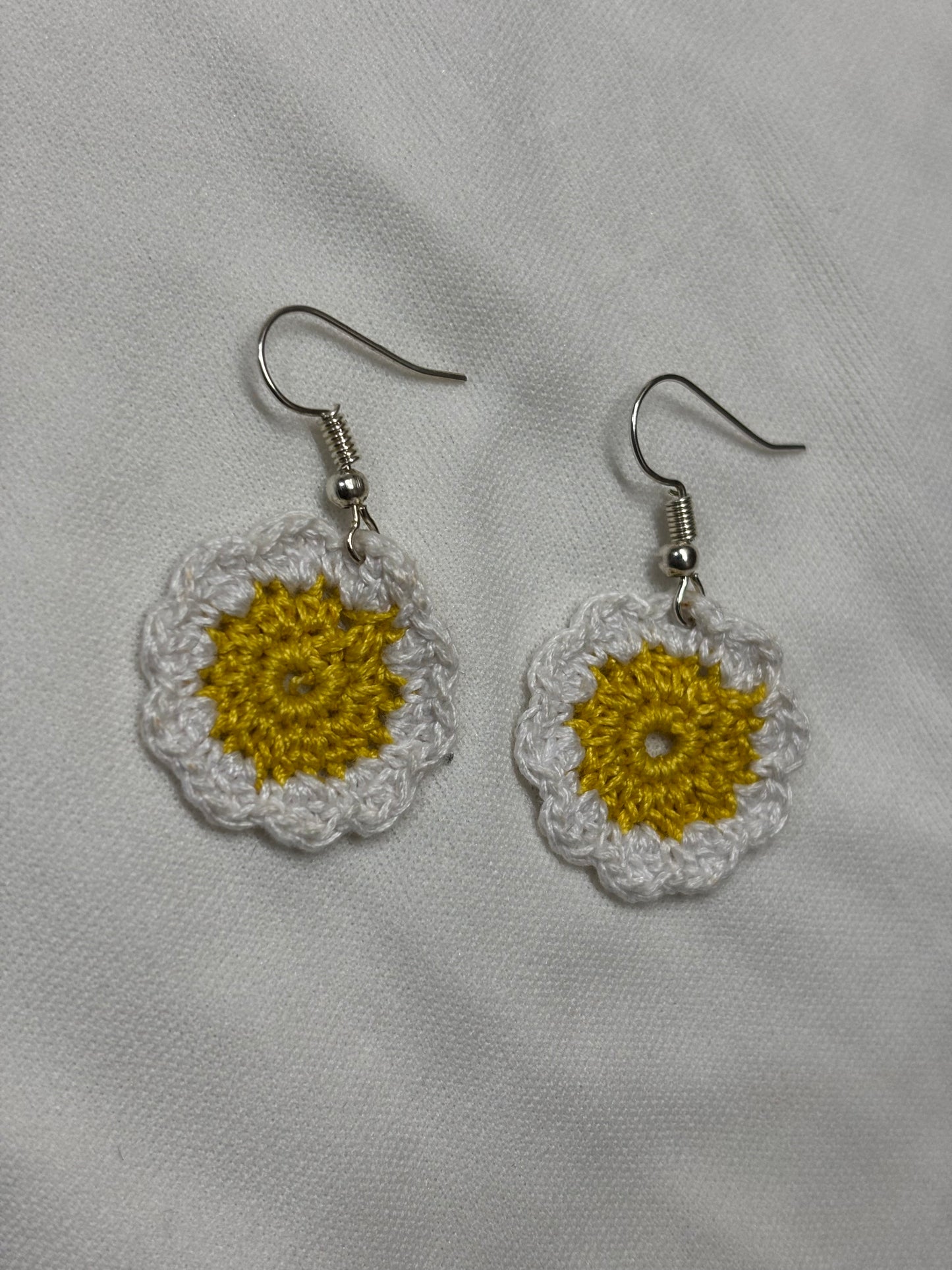 Handmade Crochet
Sunflower Earring
