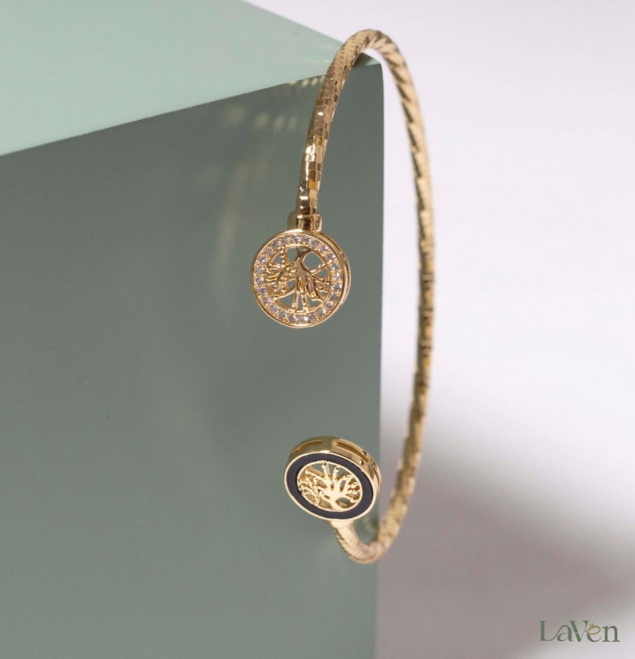 Gold Evergreen Bracelet