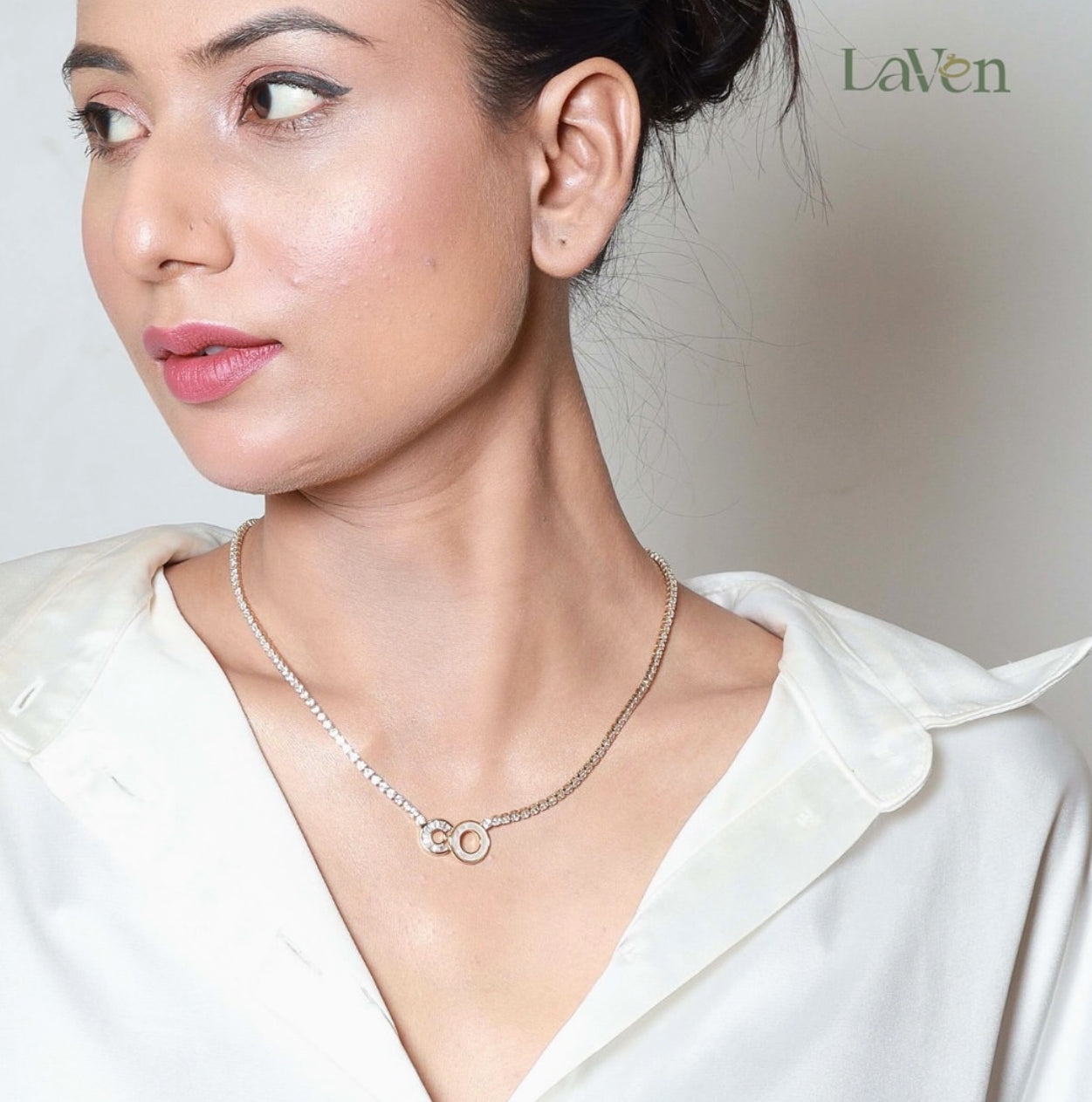 Seashell Double Ring Pendant