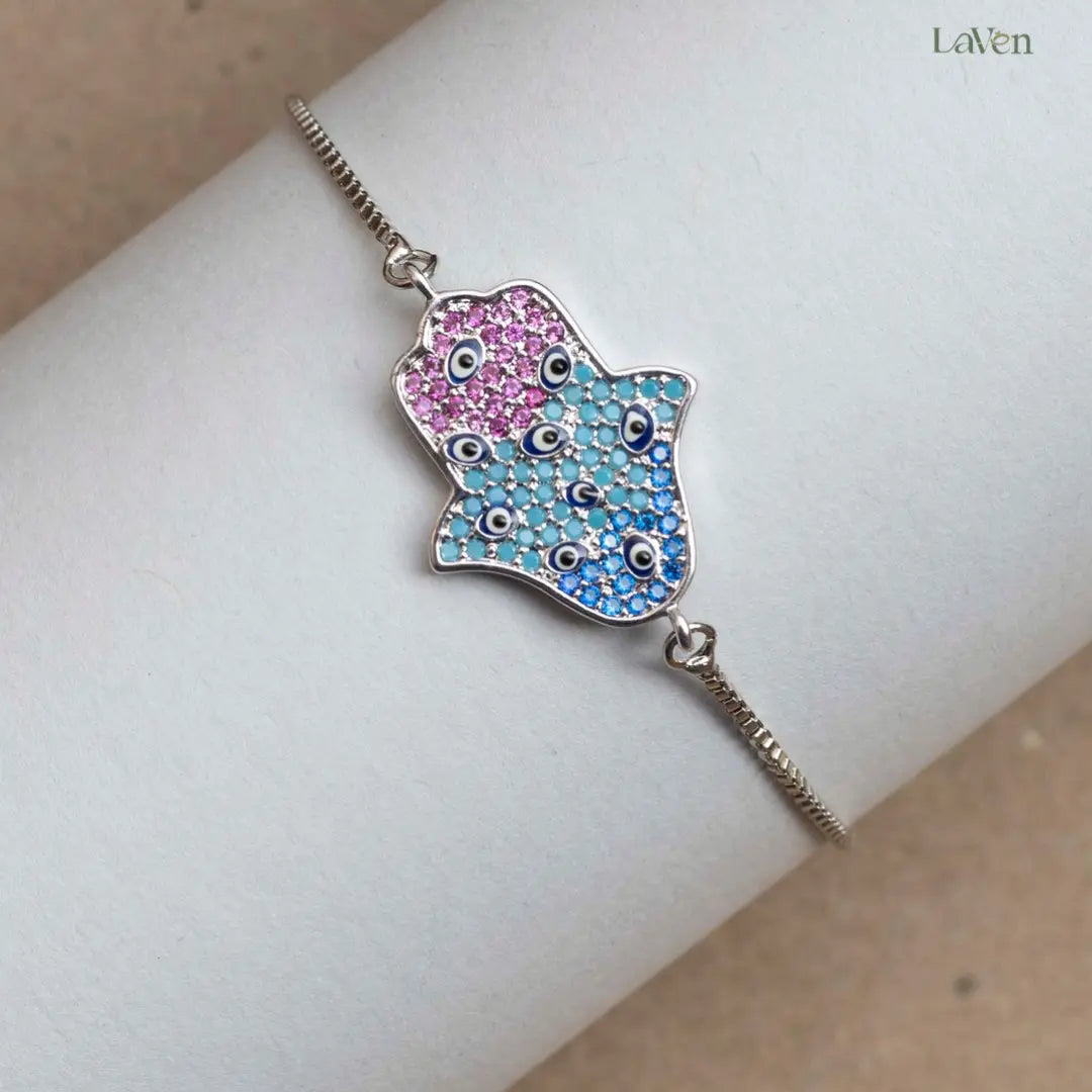 Bohemian Evil Eye Bracelet LAVEN JEWELLERY