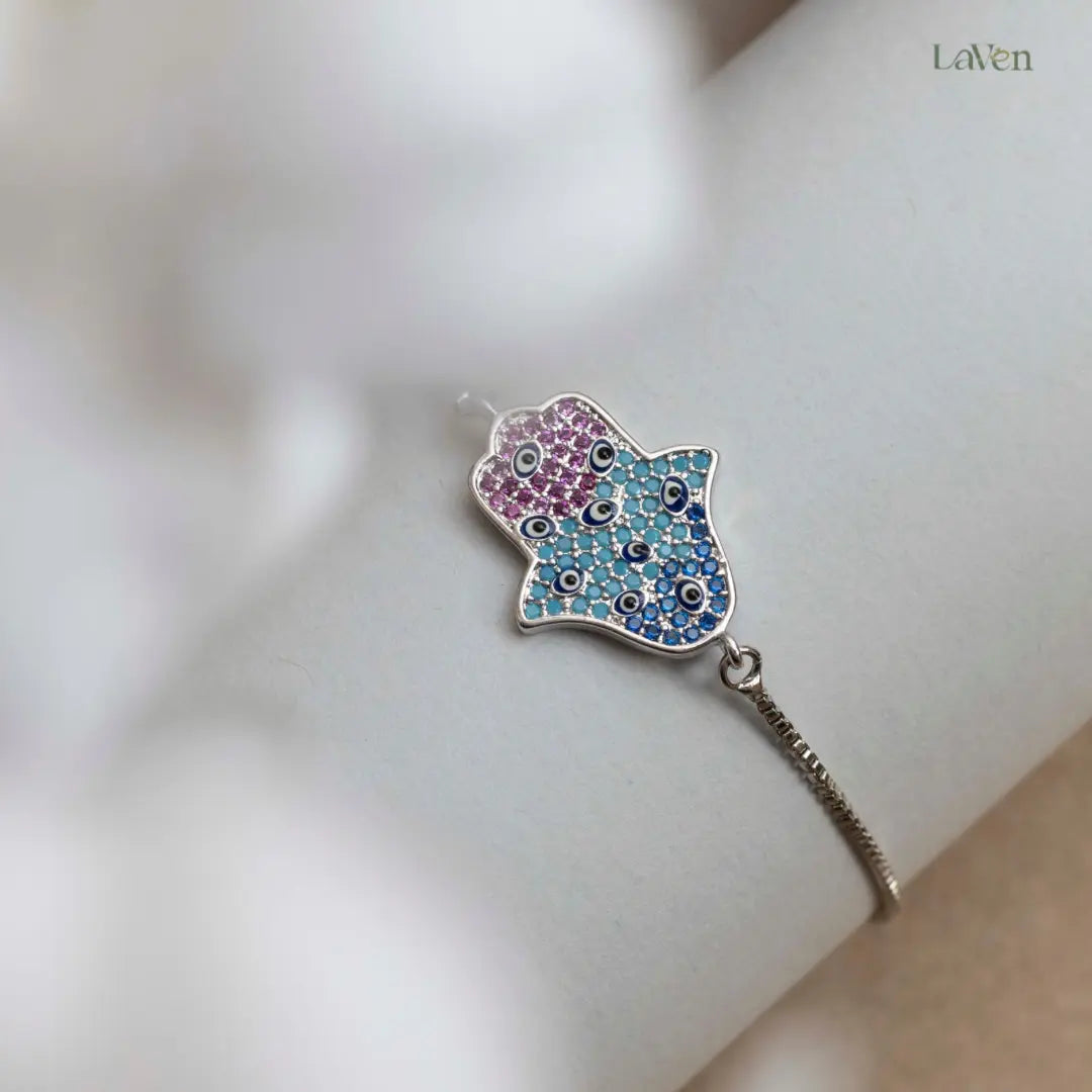 Bohemian Evil Eye Bracelet LAVEN JEWELLERY