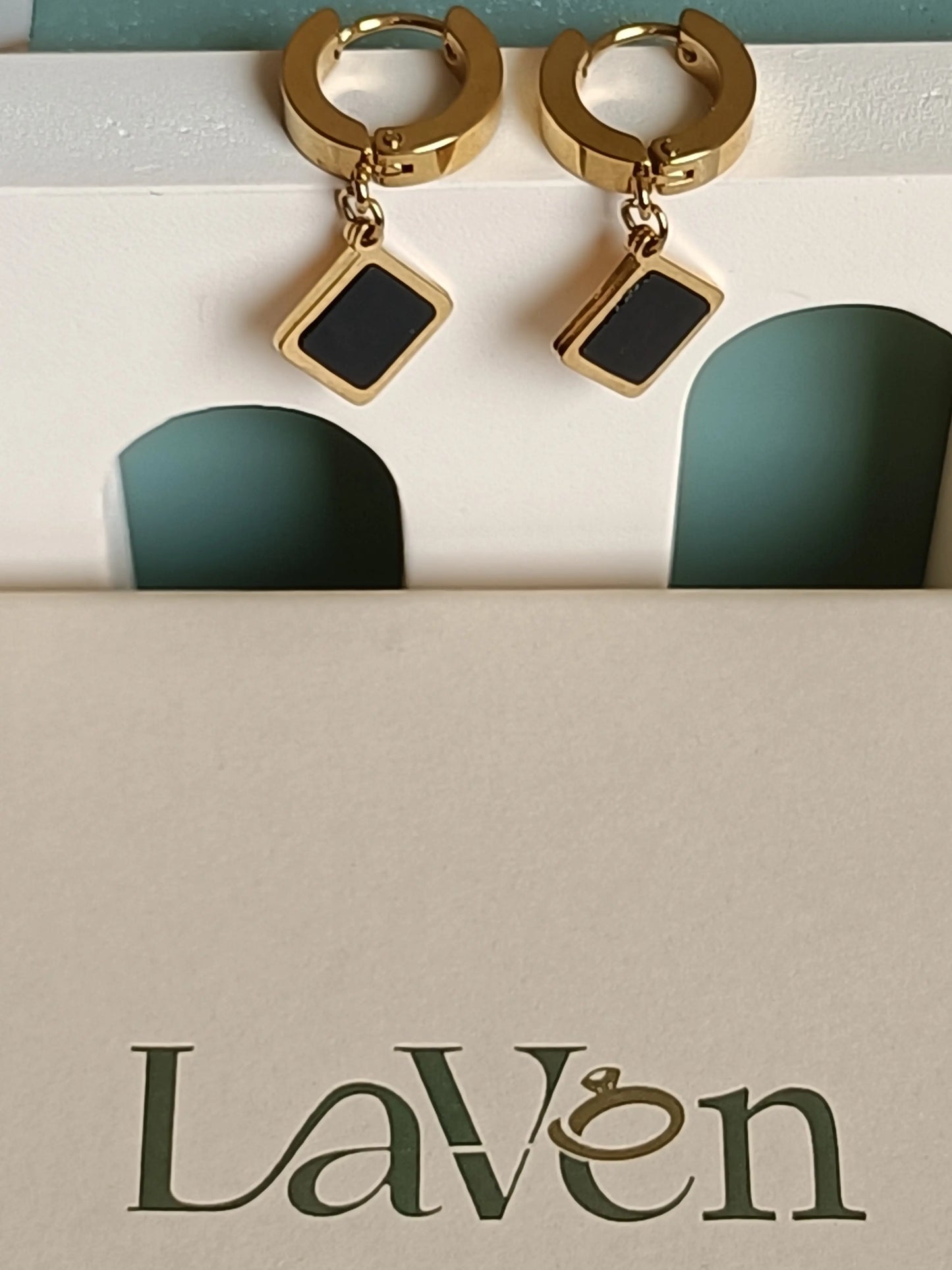 Bold Rhombus Earrings - LAVEN JEWELLERY