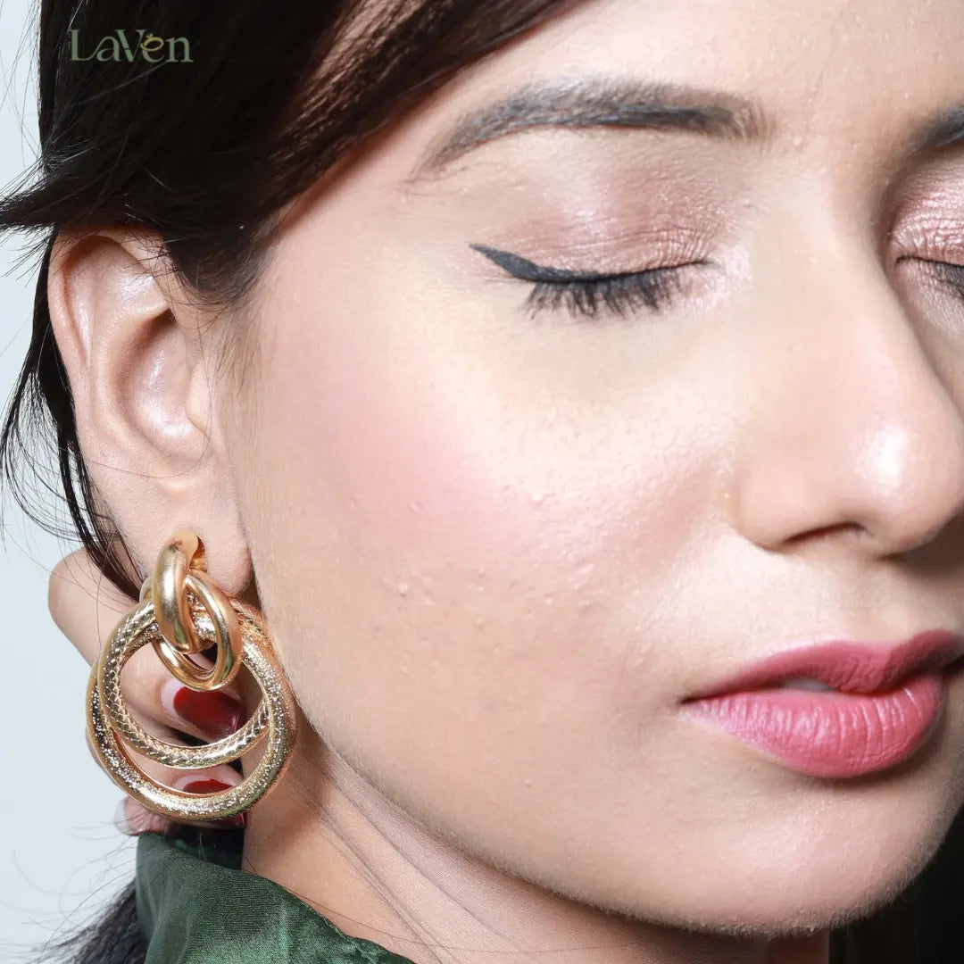 Tropical Twisted Hoops - LAVEN JEWELLERY