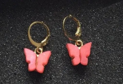 Pink Butterfly Gift Box Set LAVEN JEWELLERY