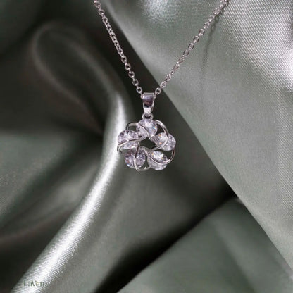 Silver Daisy Necklace LAVEN JEWELLERY