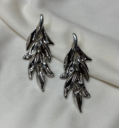 Silver Aura Earrings
