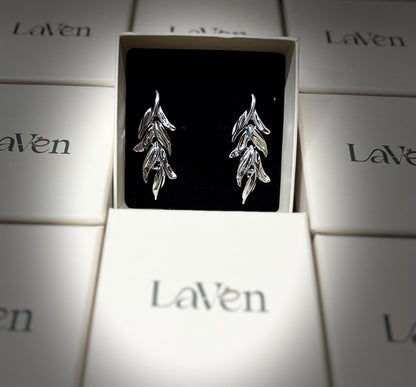 Silver Aura Earrings