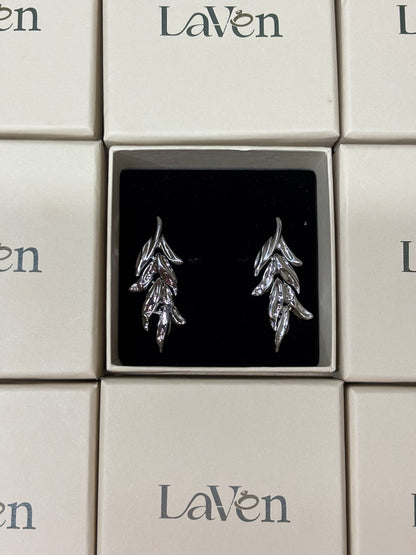 Silver Aura Earrings