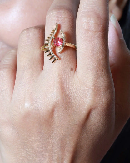 Evil Red Eye Ring LAVEN JEWELLERY