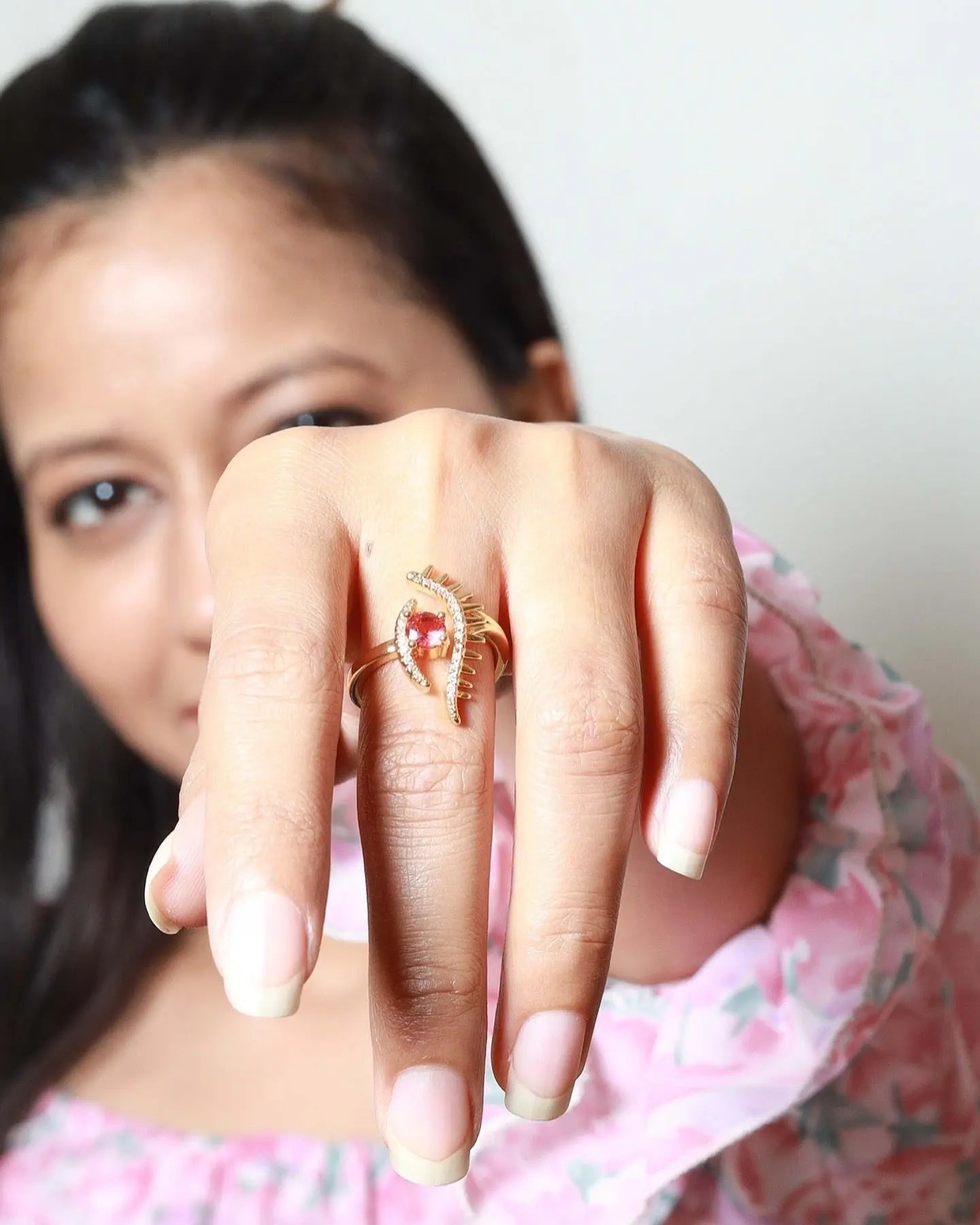 Evil Red Eye Ring LAVEN JEWELLERY