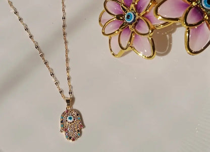 Nazar Protection Evil Eye Necklace LAVEN JEWELLERY