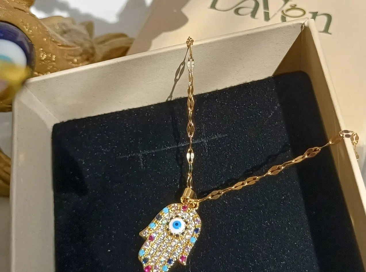 Nazar Protection Evil Eye Necklace LAVEN JEWELLERY