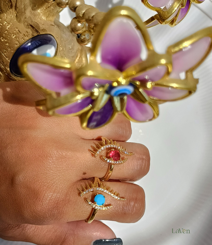 Evil Eye Ring:  A Symbol of Protection and Style