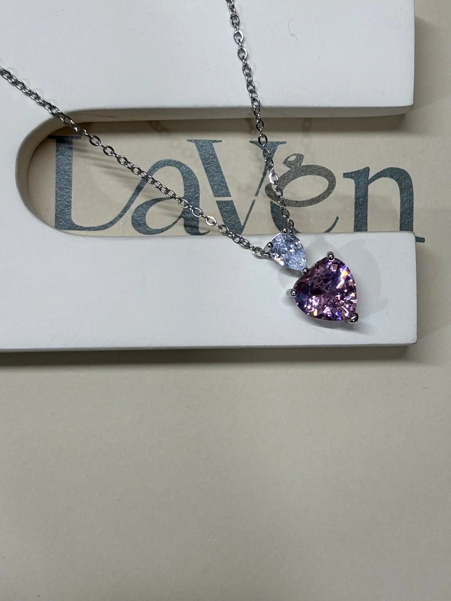 Pink Promise Pendant LAVEN JEWELLERY
