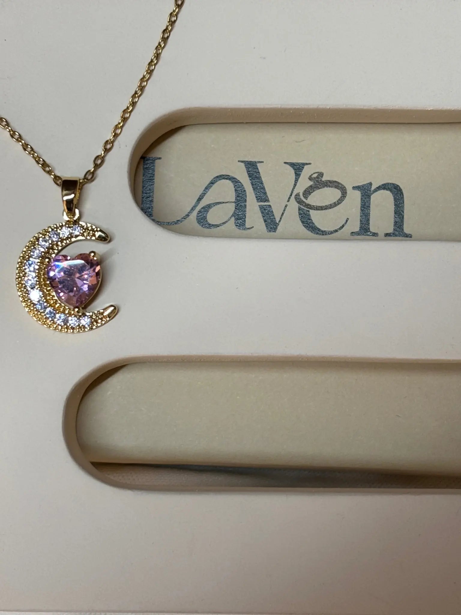 Luna Heart Necklace LAVEN JEWELLERY