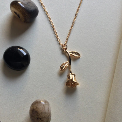 Gold Rose Gift Box Set LAVEN JEWELLERY